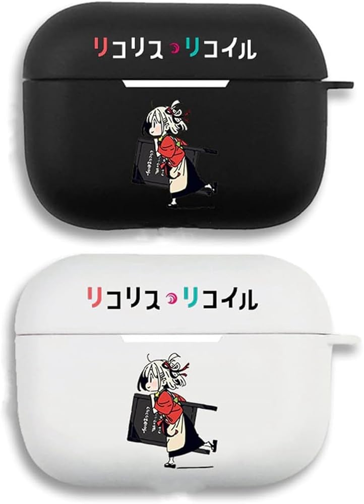 キャラクターイヤホンケース ホワイト Amazon | リコリスリコイル 錦木千束 AirPodsケース イヤホン
